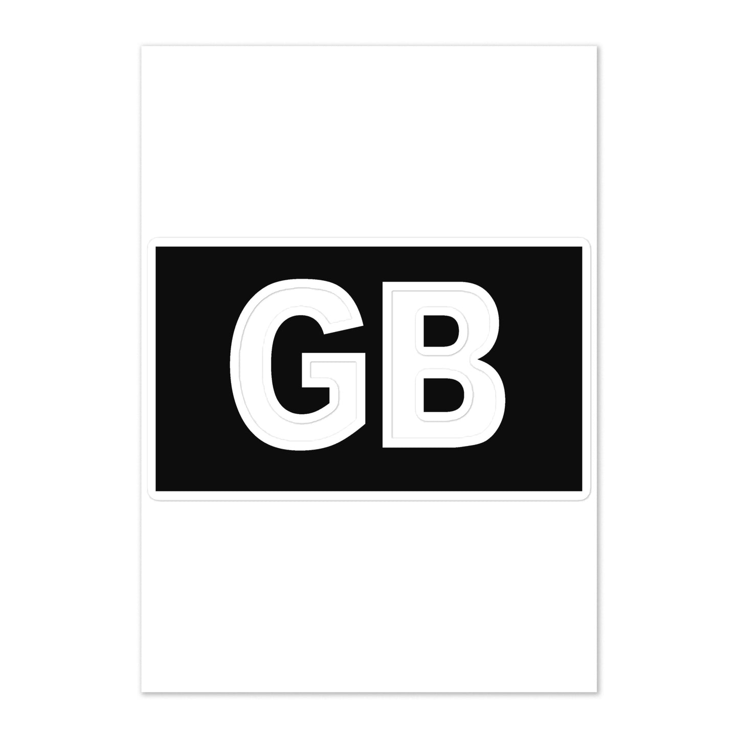 *GB* Logo Sticker