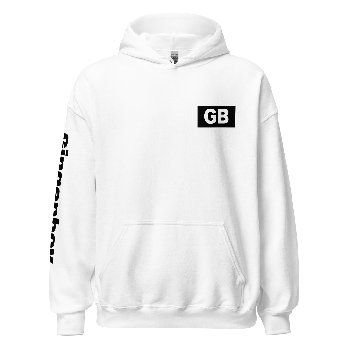 Black GB Logo Hoodies