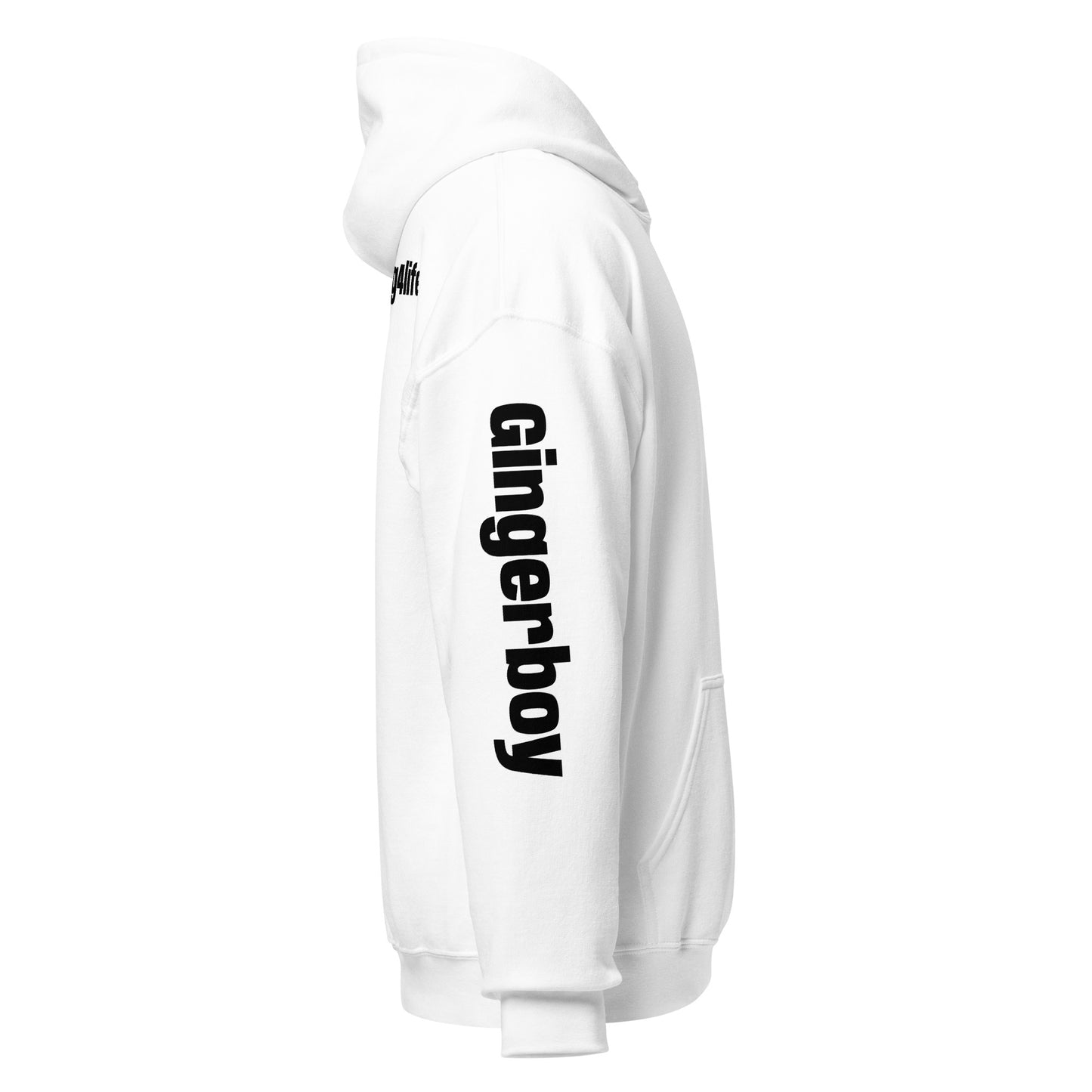 Black GB Logo Hoodie