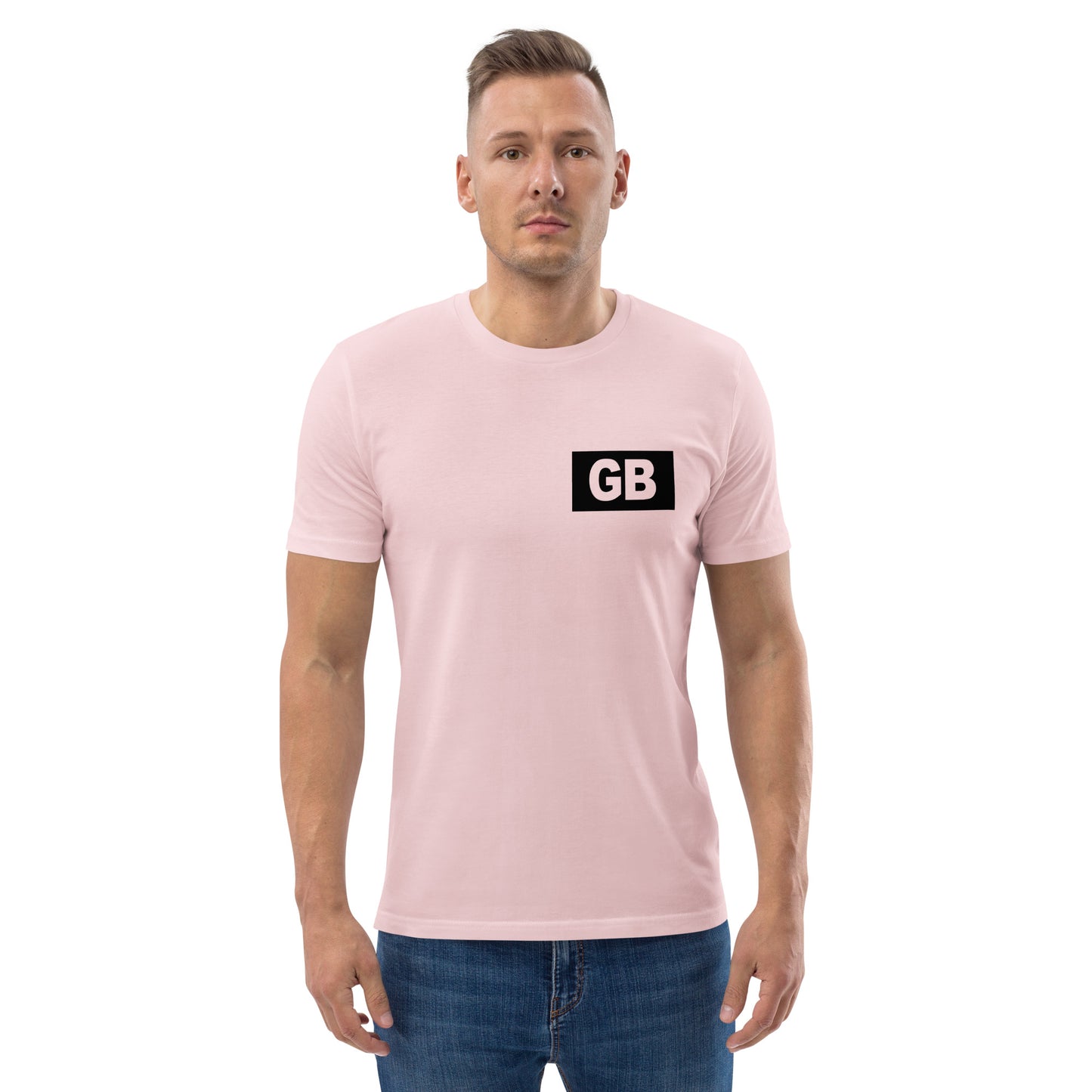 Black *GB* Logo T-shirt