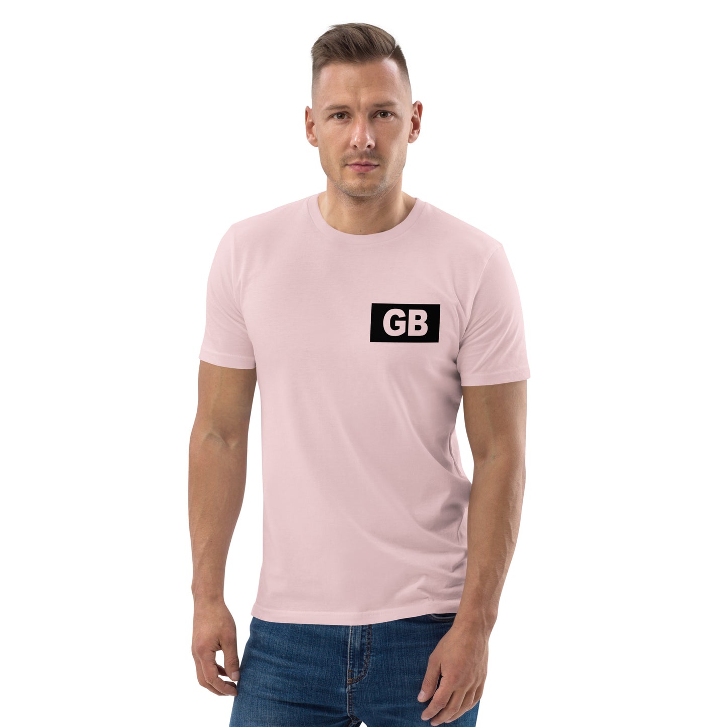 Black *GB* Logo T-shirt