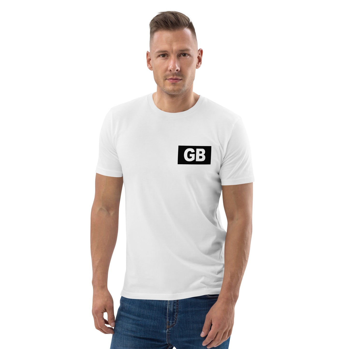 Black *GB* Logo T-shirt